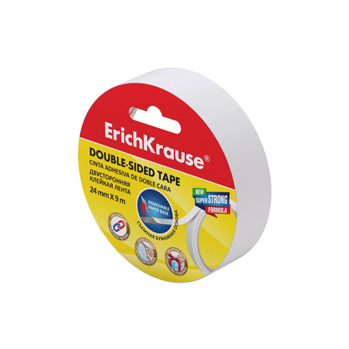 Picture of ERICHKRAUSE DOUBLE SIDED TAPE TRANSPARENT 24MM X 9M